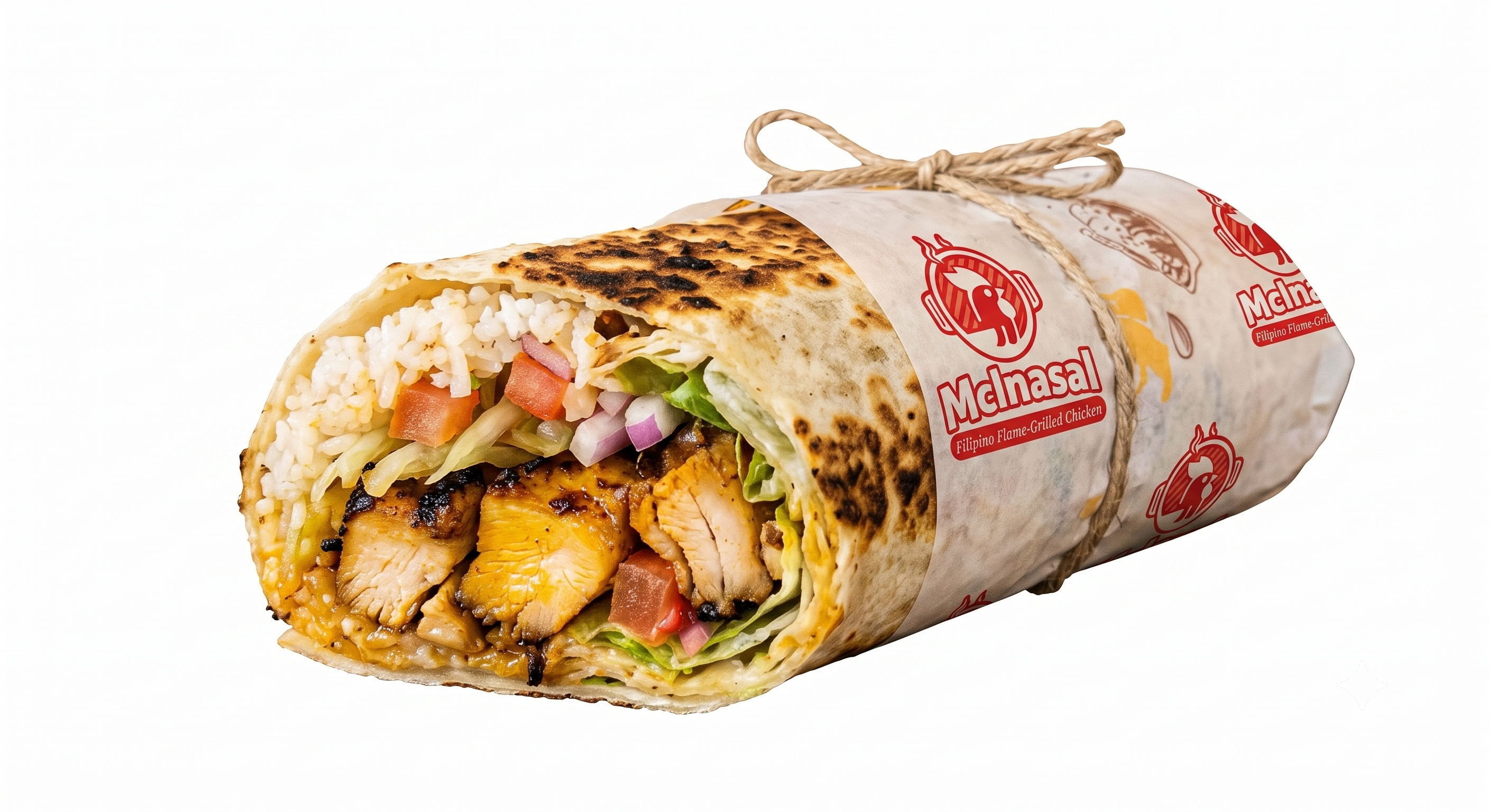 Pinoy Fiesta Binalot (Burrito)
